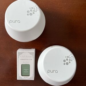 Two Pura Smart Fragrance Diffusers (2)